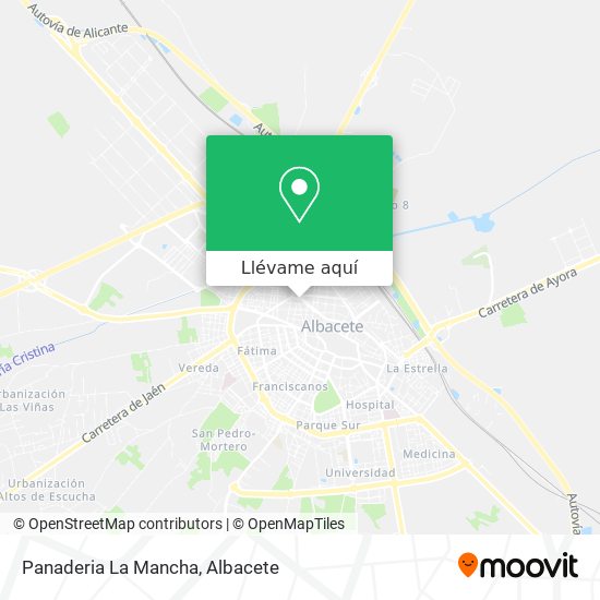 Mapa Panaderia La Mancha