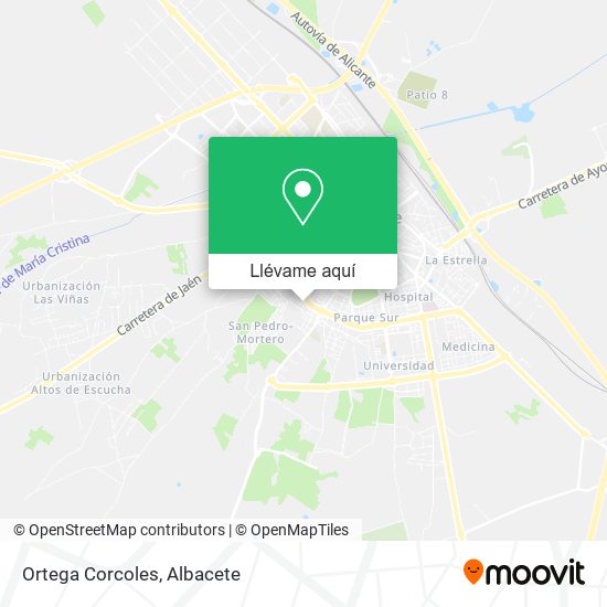 Mapa Ortega Corcoles