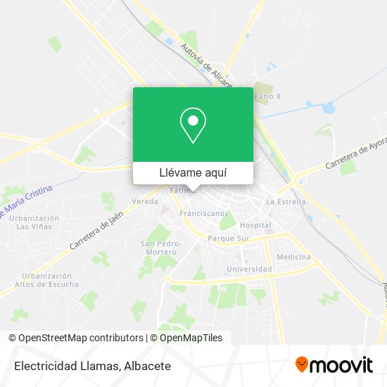 Mapa Electricidad Llamas