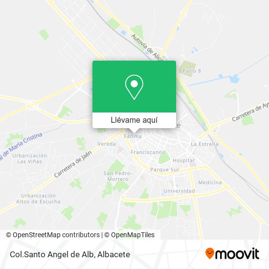 Mapa Col.Santo Angel de Alb