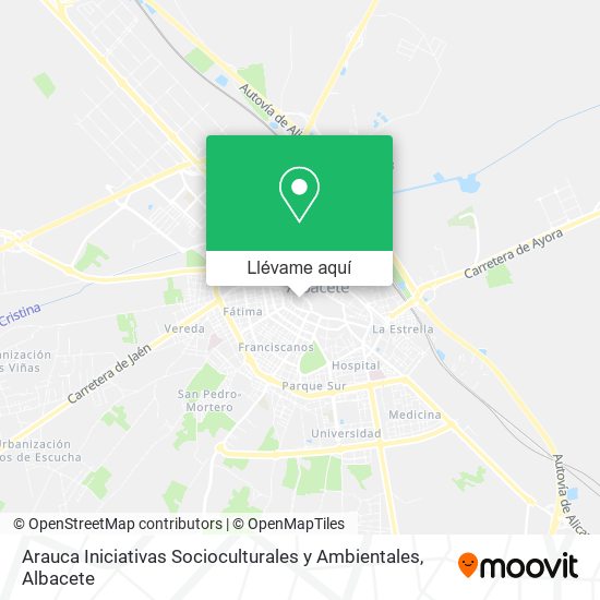 Mapa Arauca Iniciativas Socioculturales y Ambientales