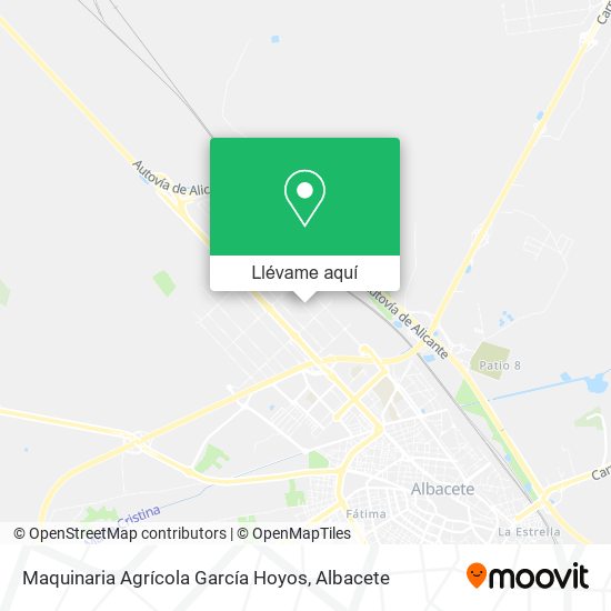 Mapa Maquinaria Agrícola García Hoyos