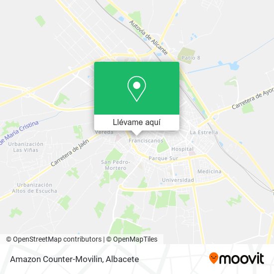 Mapa Amazon Counter-Movilin