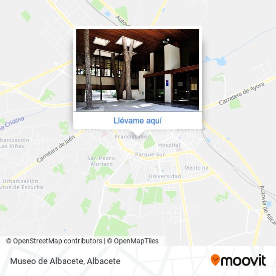 Mapa Museo de Albacete