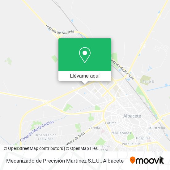 Mapa Mecanizado de Precisión Martínez S.L.U.