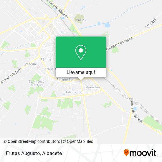 Mapa Frutas Augusto