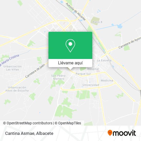Mapa Cantina Asmae