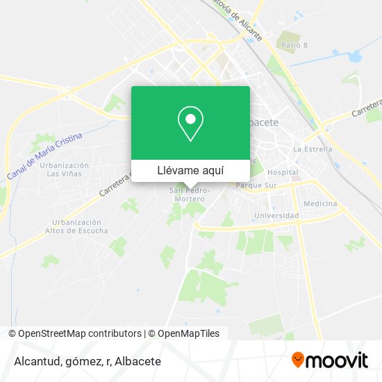 Mapa Alcantud, gómez, r