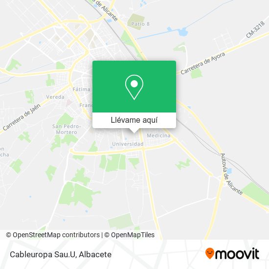 Mapa Cableuropa Sau.U