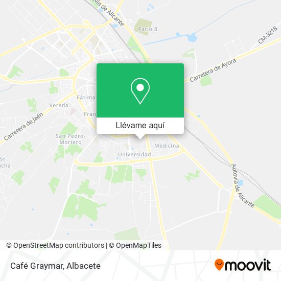 Mapa Café Graymar