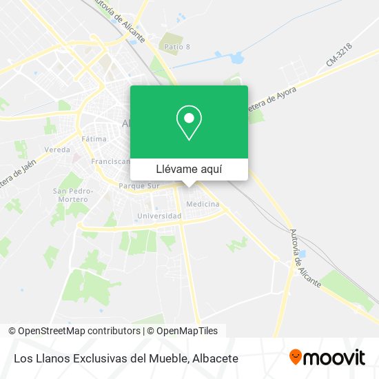 Mapa Los Llanos Exclusivas del Mueble