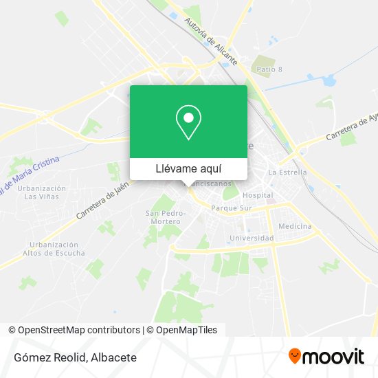 Mapa Gómez Reolid