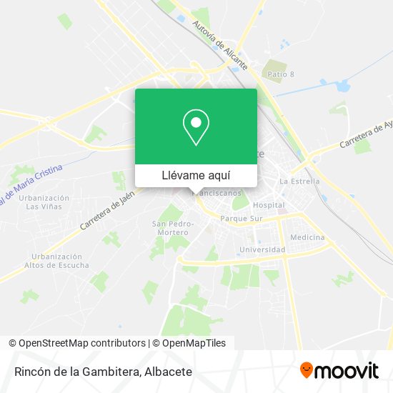 Mapa Rincón de la Gambitera