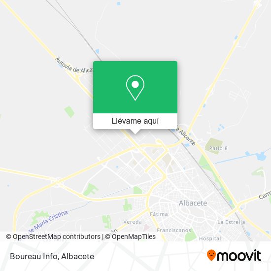 Mapa Boureau Info