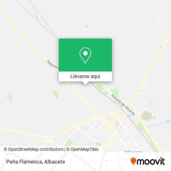 Mapa Peña Flamenca
