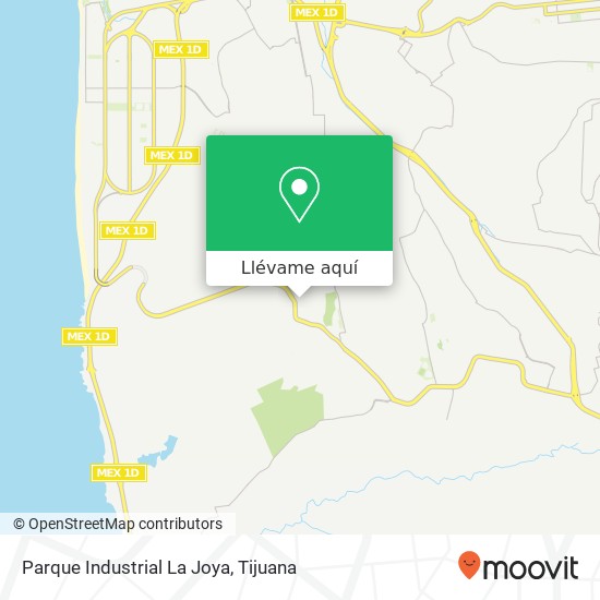 Mapa de Parque Industrial La Joya