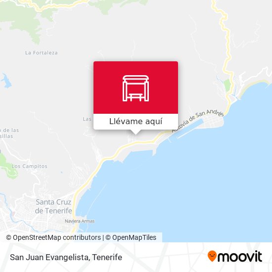 Mapa San Juan Evangelista