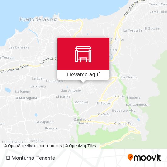 Mapa El Monturrio