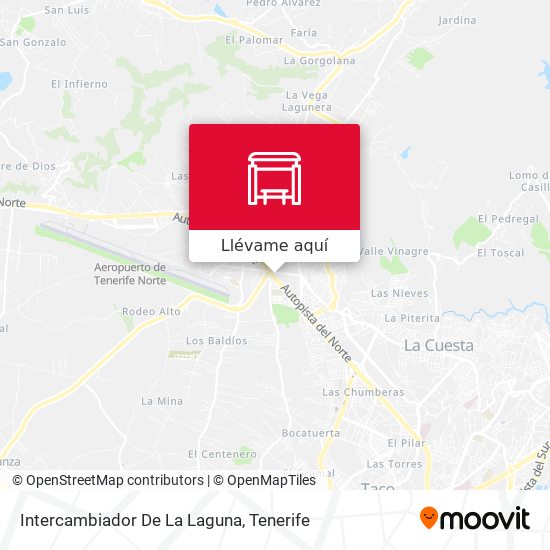 Mapa Intercambiador De La Laguna