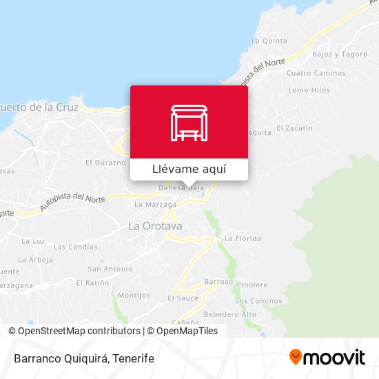 Mapa Barranco Quiquirá
