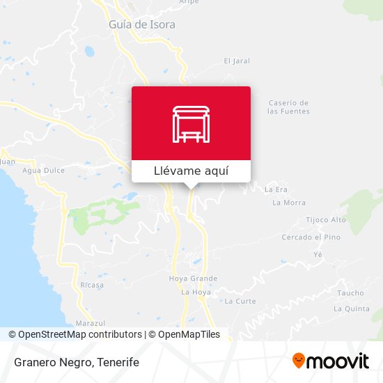 Mapa Granero Negro
