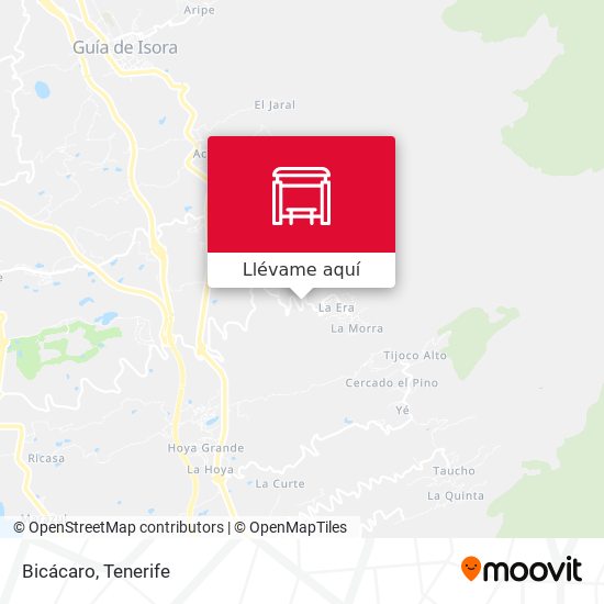 Mapa Bicácaro