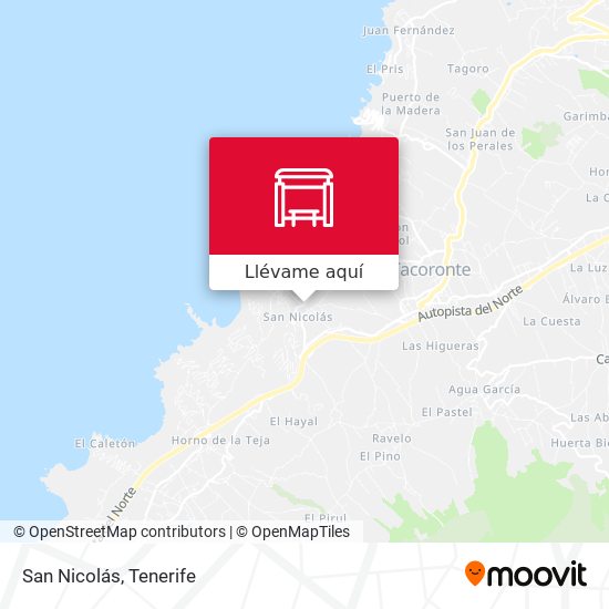 Mapa San Nicolás