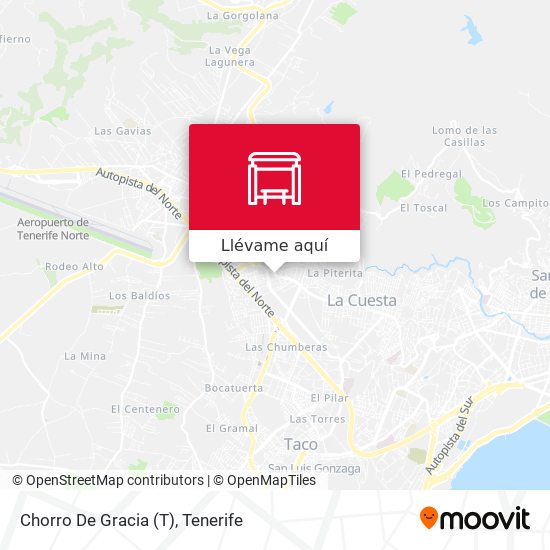 Mapa Chorro De Gracia (T)