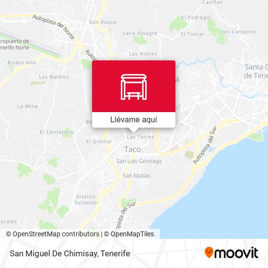 Mapa San Miguel De Chimisay