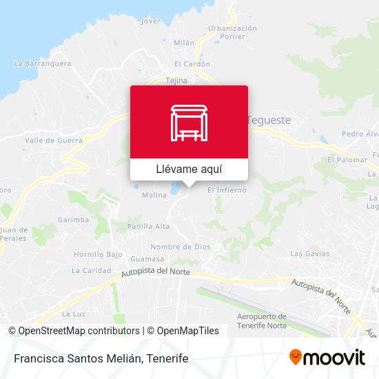 Mapa Francisca Santos Melián