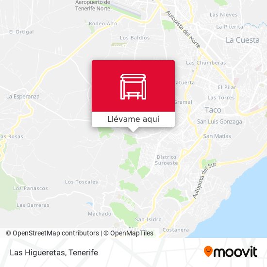 Mapa Las Higueretas