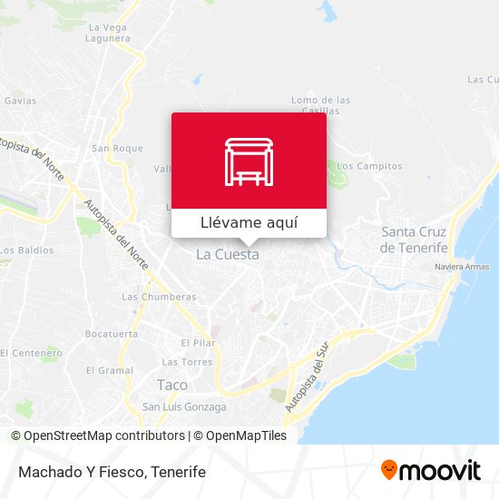 Mapa Machado Y Fiesco