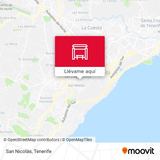 Mapa San Nicolás