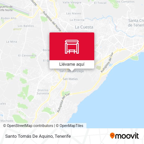 Mapa Santo Tomás De Aquino