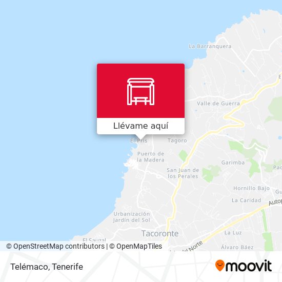 Mapa Telémaco