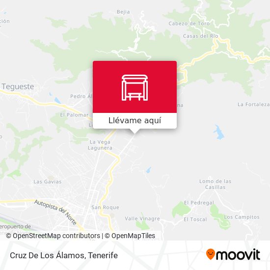 Mapa Cruz De Los Álamos