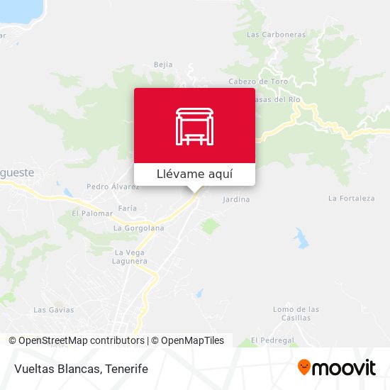 Mapa Vueltas Blancas