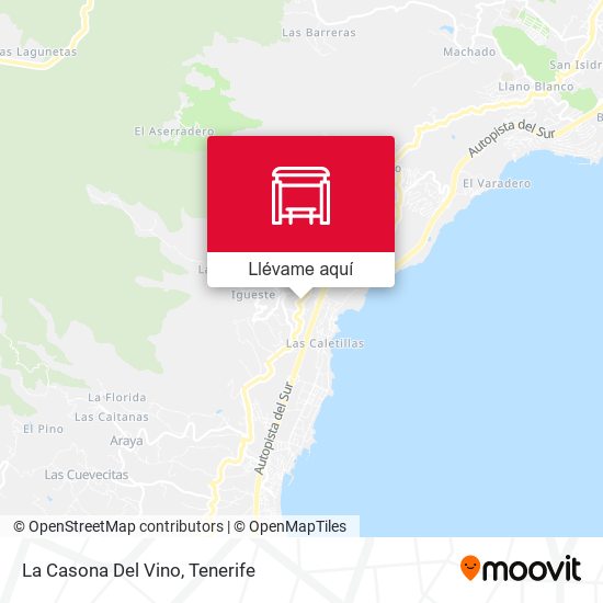 Mapa La Casona Del Vino