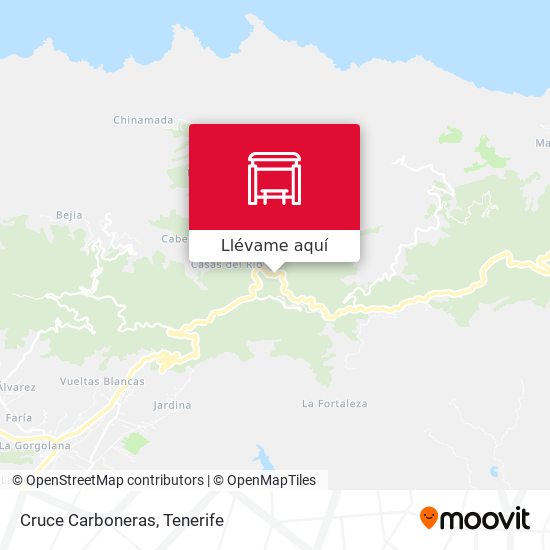 Mapa Cruce Carboneras