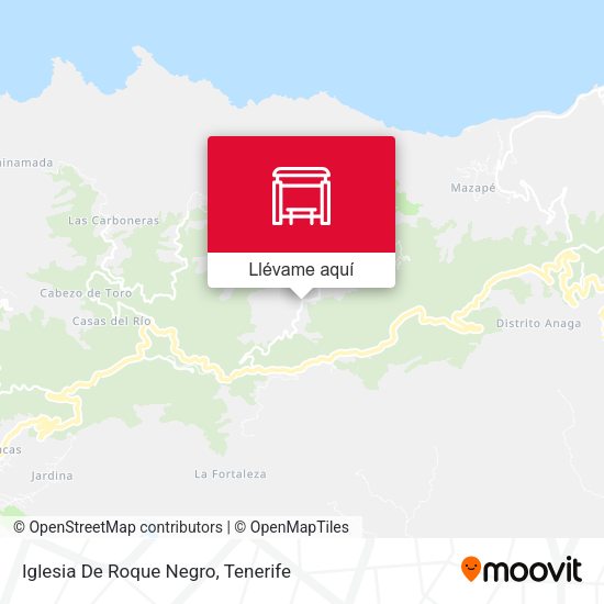 Mapa Iglesia De Roque Negro