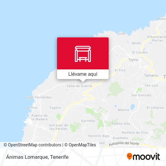 Mapa Ánimas Lomarque