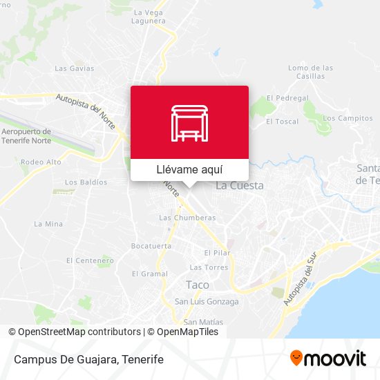 Mapa Campus De Guajara