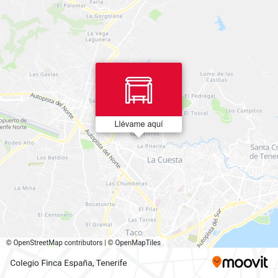 Mapa Colegio Finca España