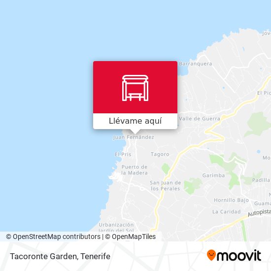 Mapa Tacoronte Garden