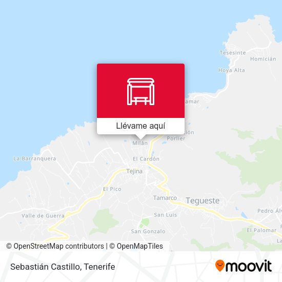 Mapa Sebastián Castillo