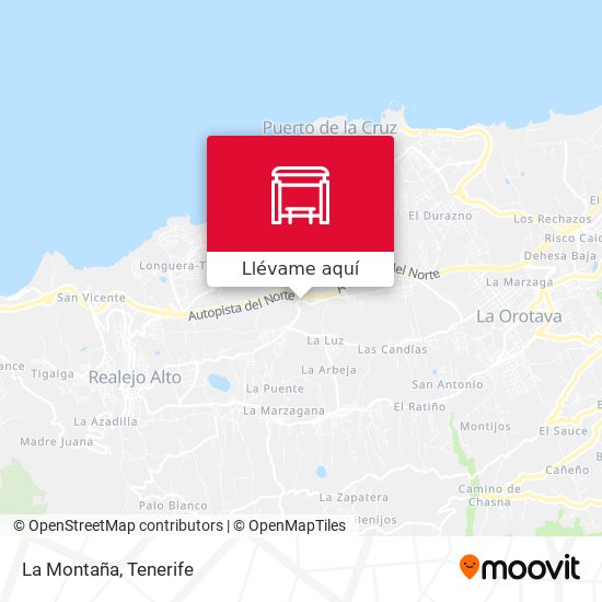 Mapa La Montaña