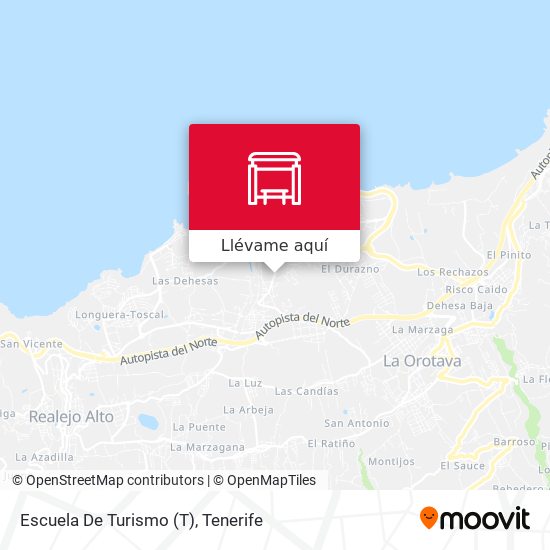 Mapa Escuela De Turismo