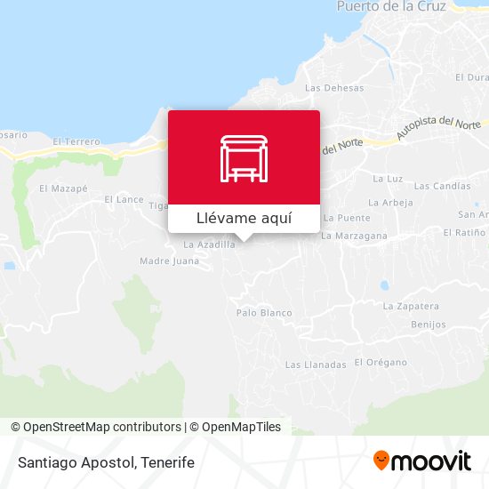 Mapa Santiago Apostol
