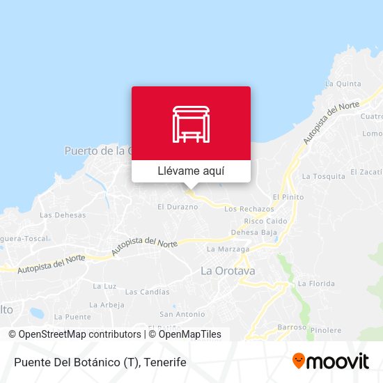 Mapa Puente Del Botánico (T)