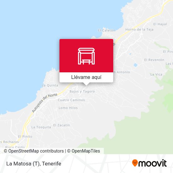 Mapa La Matosa (T)
